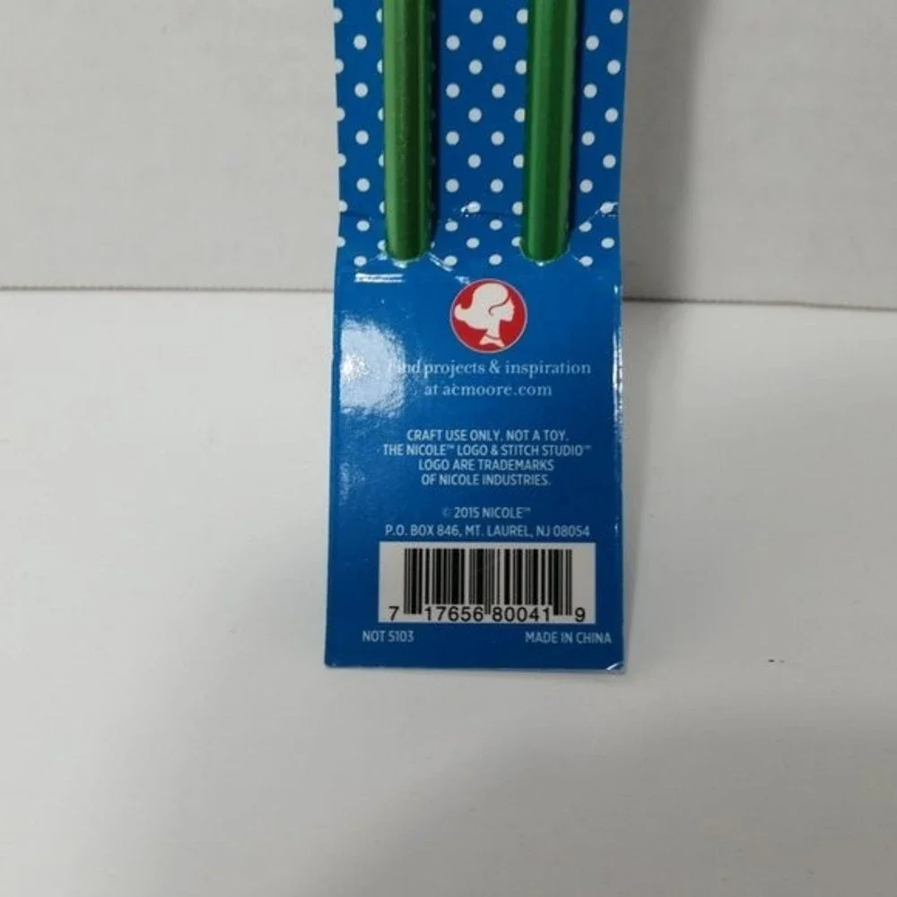 Aluminum Knitting Needles Single Point US 10 10